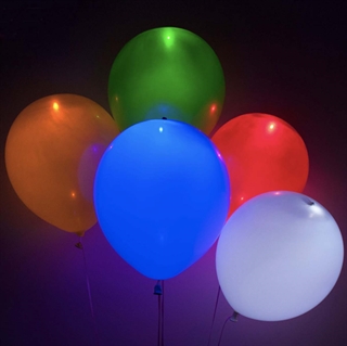 LED lys balloner